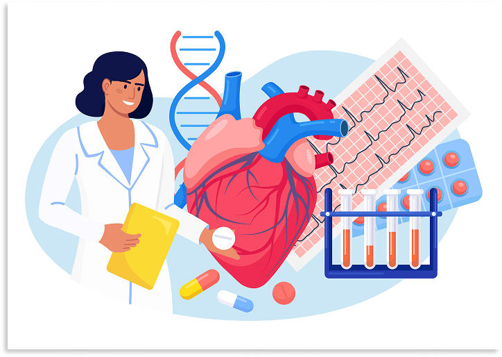 Cardiology Illustration