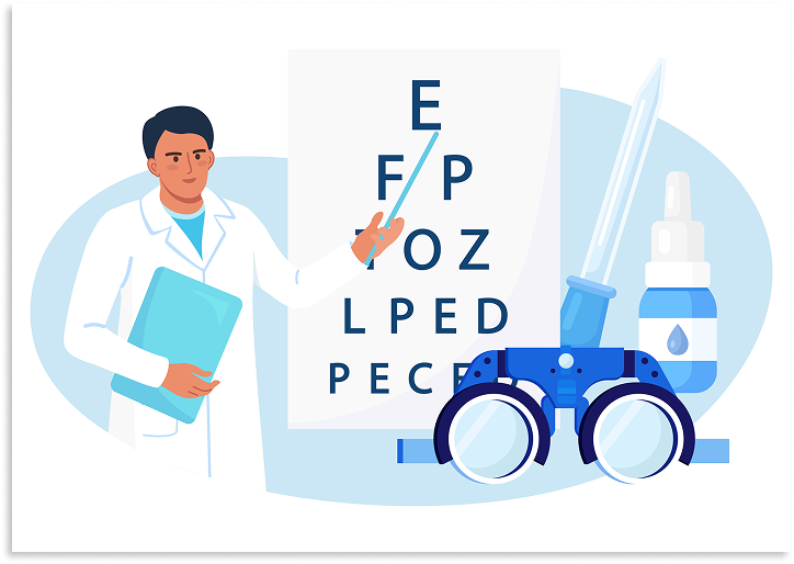 Ophthalmology Illustration